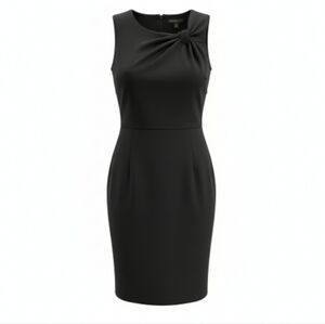 Banana Republic Black Bow Detail Mini Dress